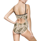 Palmora Palm Print One-Piece Swimsuit