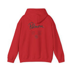 Palmora Palm Trees Hoodie — Minimal Coastal Graphic Pullover