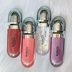 Original Kiko 3D Mirror Lip Glaze Waterproof Non Fading and Non Stick Cup Gentle Bean Paste Color Fine Shiny Point Charm Red