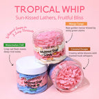 Whipped Soap Bath Cleansing Exfoliating Body Wash Moisturizing Smooth Skin Rainbow Scrub Soften Shave Vegan Handmade Shower Soap